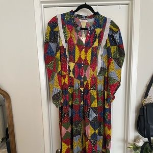 DÔEN Nicolette Dress - Countryside Patch - XL 12